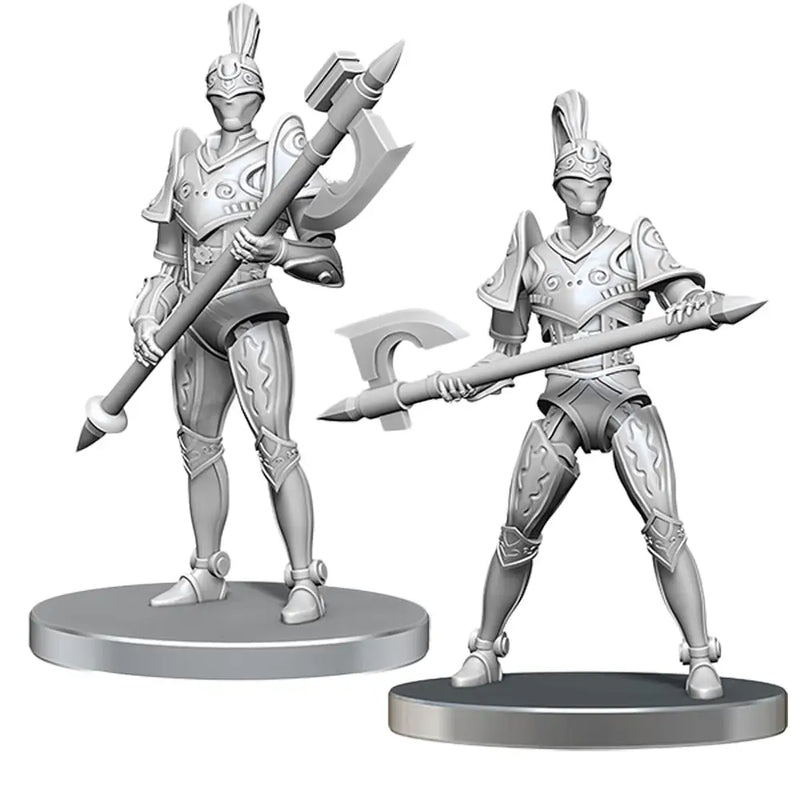Pathfinder Battles Miniatures - Unpainted: Clockwork Warriors - Action Figure & Toy