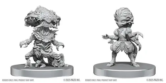 Pathfinder Battles Miniatures - Unpainted: Fungus & Seaweed Leshy - Miniatures - RPG