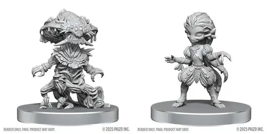 Pathfinder Battles Miniatures - Unpainted: Fungus & Seaweed Leshy - Miniatures - RPG