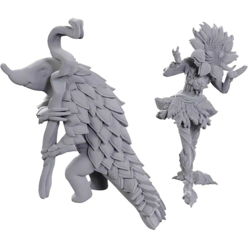 Pathfinder Battles Miniatures - Unpainted: Sunflower & Fruit Leshy - Action Figure & Toy
