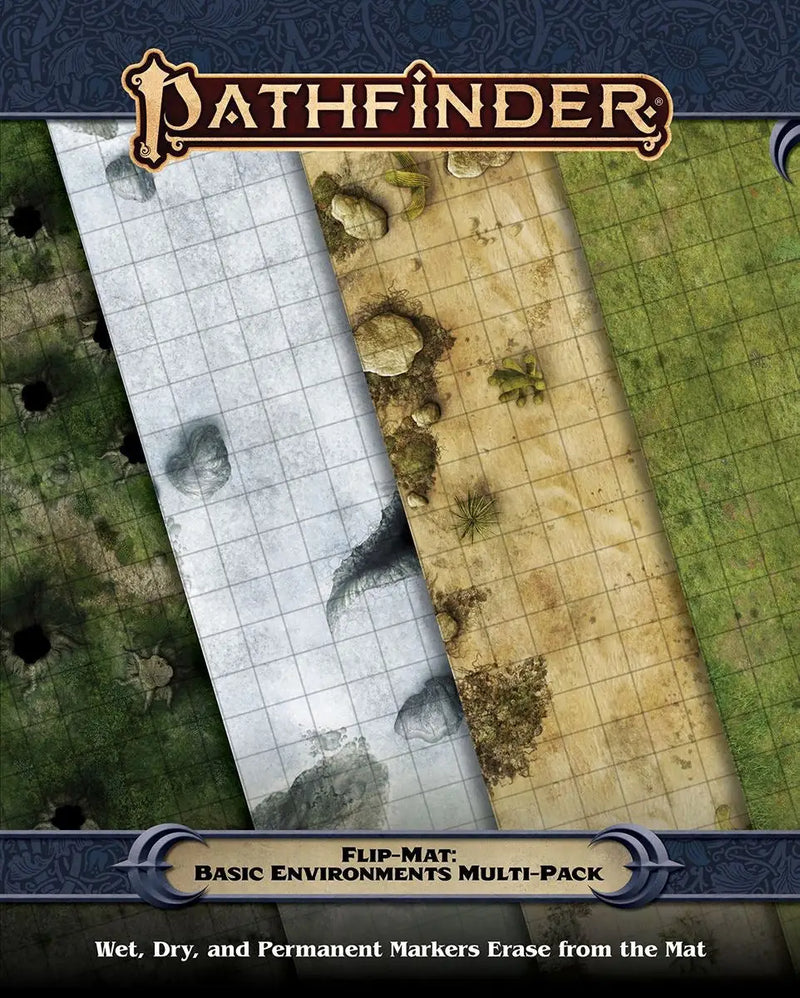 Pathfinder Flip-Mat: Basic Environments Multi-Pack - RPG - Accessory