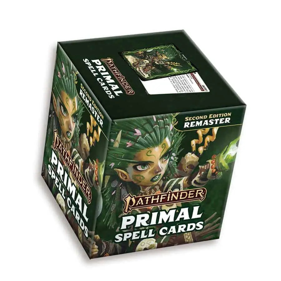 Pathfinder Spell Cards: Primal box for Pathfinder spell cards and spell cards in 2nd Edition