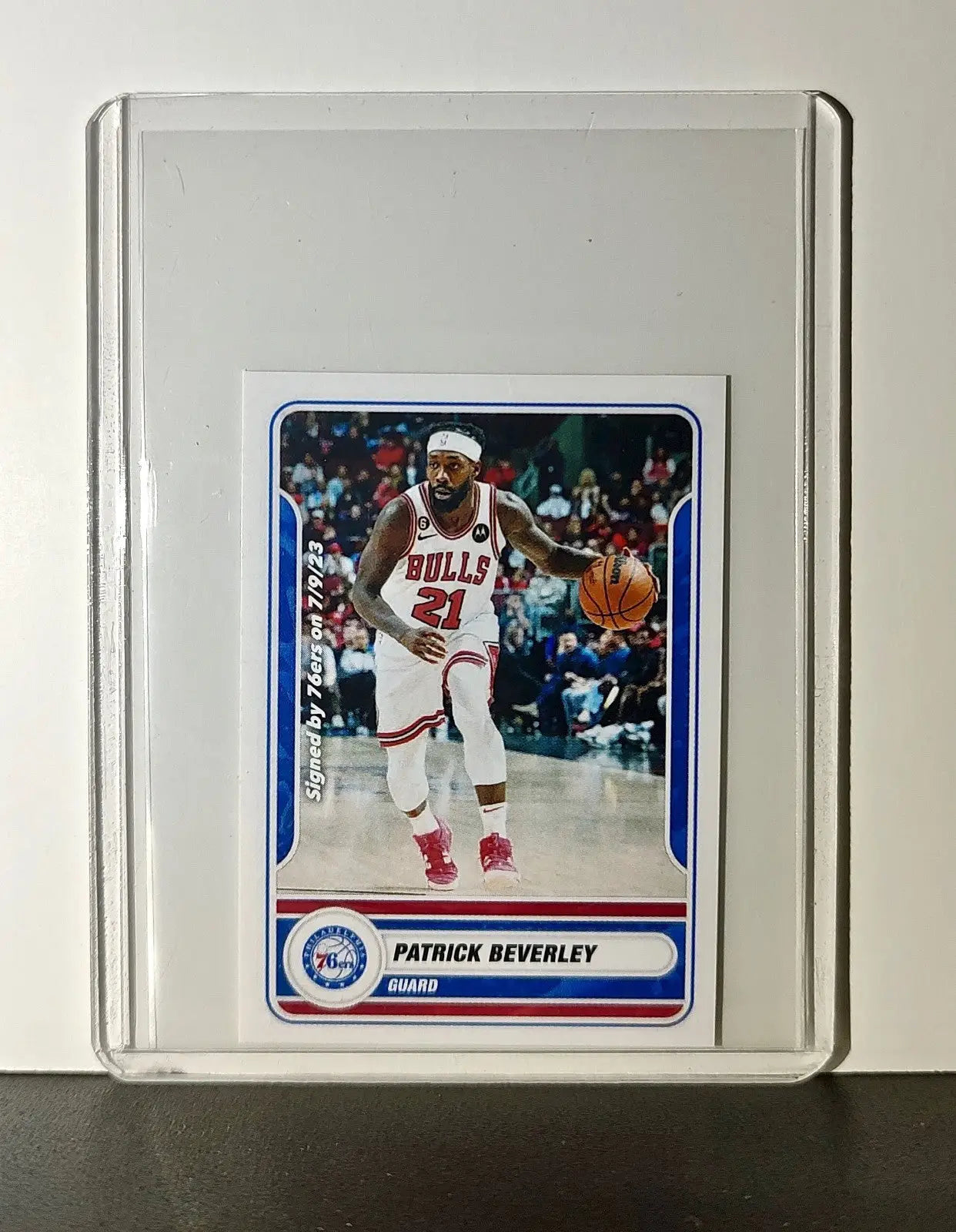 Patrick Beverley 2023-24 Panini NBA #267 Sticker Philadelphia 76ers - Basketball Card Single
