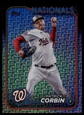 Patrick Corbin 2024 Topps Holiday #236 Washington Nationals - Baseball Card Single