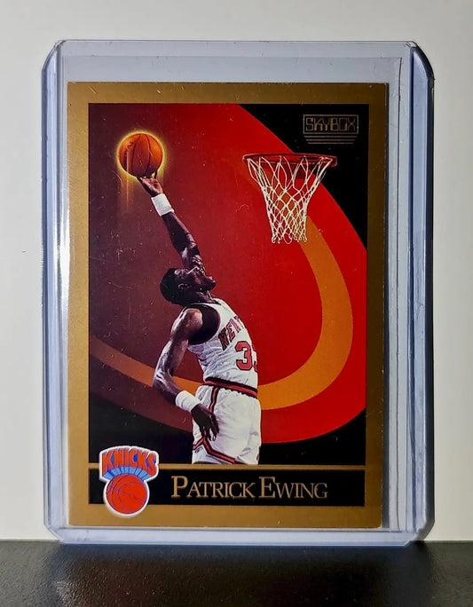 Patrick Ewing 1990 Skybox NBA #187 Card New York Knicks - Basketball Card Single