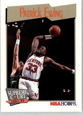 Patrick Ewing - 1991-92 Hoops - #483 - Basketball - Basketball Card Single