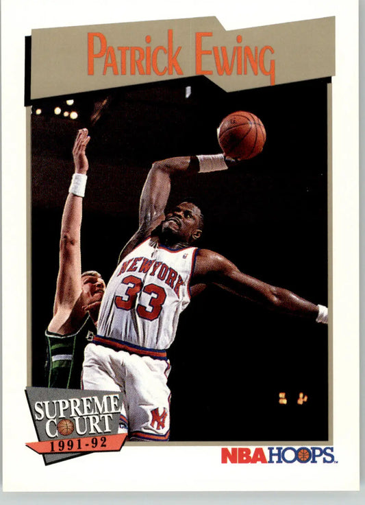 Patrick Ewing - 1991-92 Hoops - #483 - Basketball - Basketball Card Single