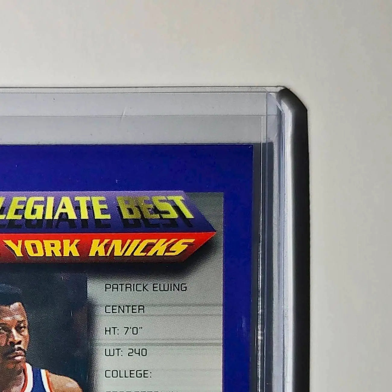 Patrick Ewing 1994-95 Topps Finest #225 Collegiate Best