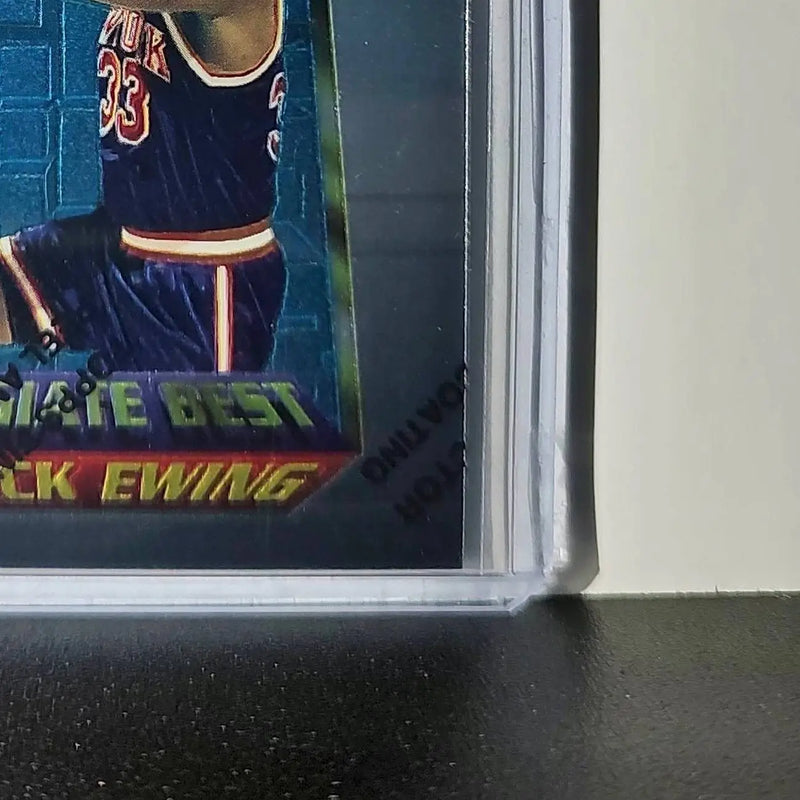 Patrick Ewing 1994-95 Topps Finest #225 Collegiate Best