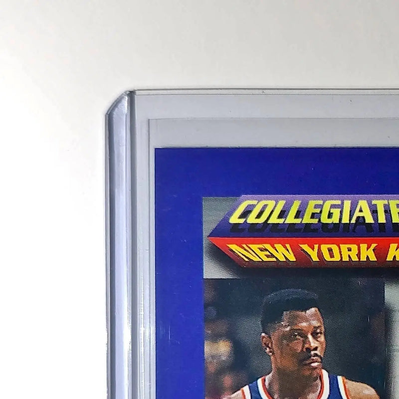 Patrick Ewing 1994-95 Topps Finest #225 Collegiate Best