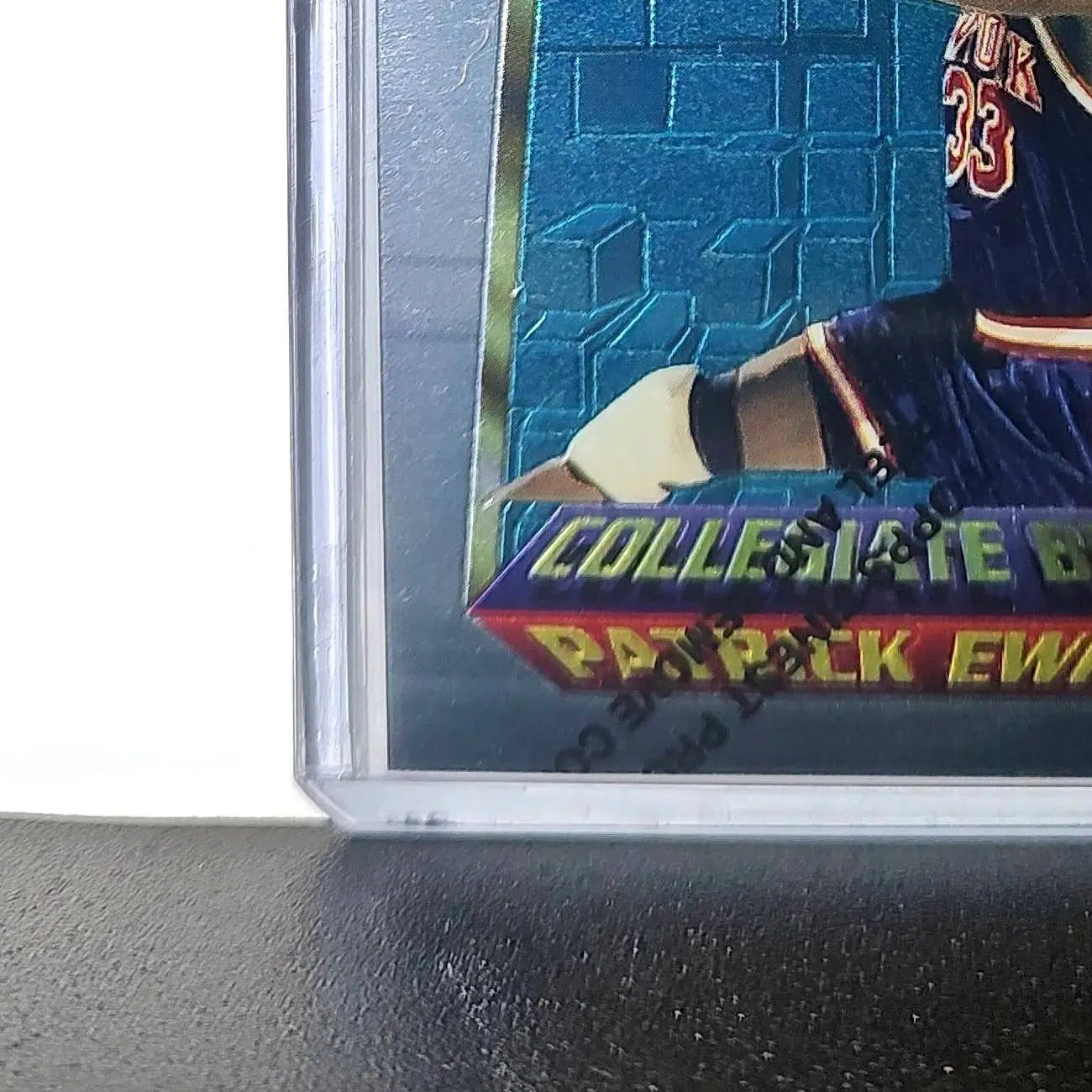 Patrick Ewing 1994-95 Topps Finest #225 Collegiate Best