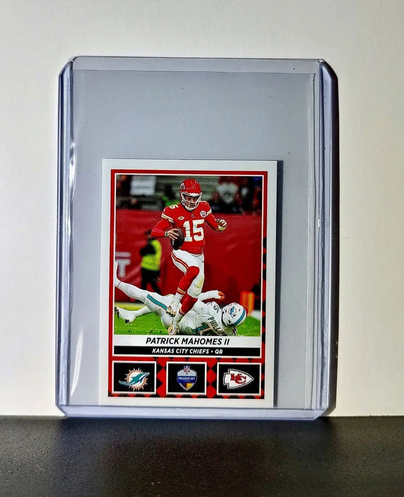 Patrick Mahomes 2024 Panini NFL Sticker #12 Frankfurt Games Kansas City Chiefs - Football Card Single