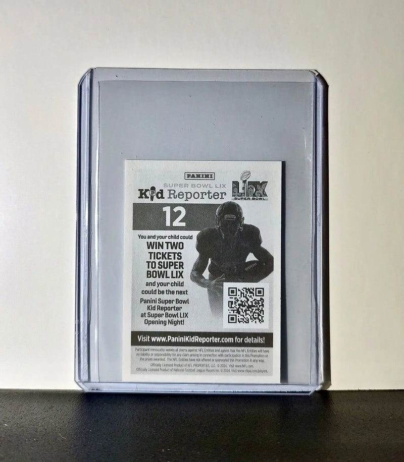 Patrick Mahomes 2024 Panini NFL Sticker #12 Frankfurt Games Kansas City Chiefs - Football Card Single
