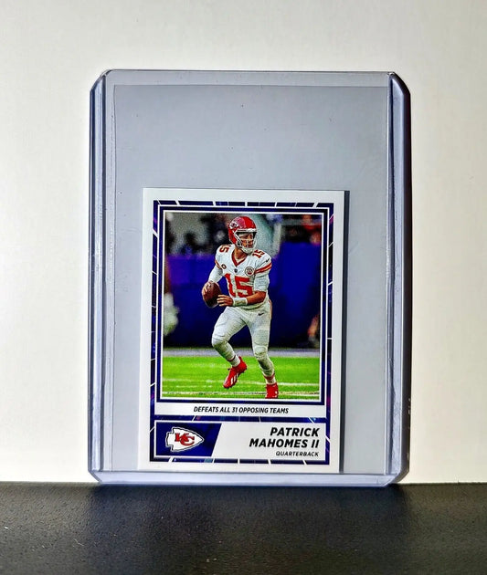 Patrick Mahomes 2024 Panini NFL Sticker #19 Kansas City Chiefs