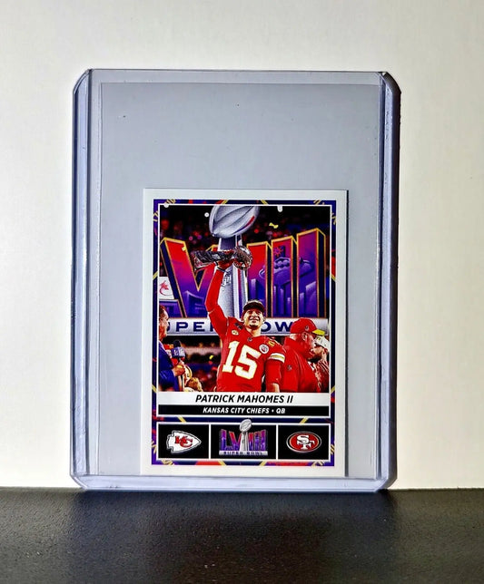Patrick Mahomes 2024 Panini NFL Sticker #36 Super Bowl Kansas City Chiefs - Football Card Single