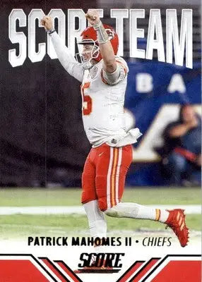 Patrick Mahomes II - 2021 Score - #ST1 - Score Team Football - Football Card Single