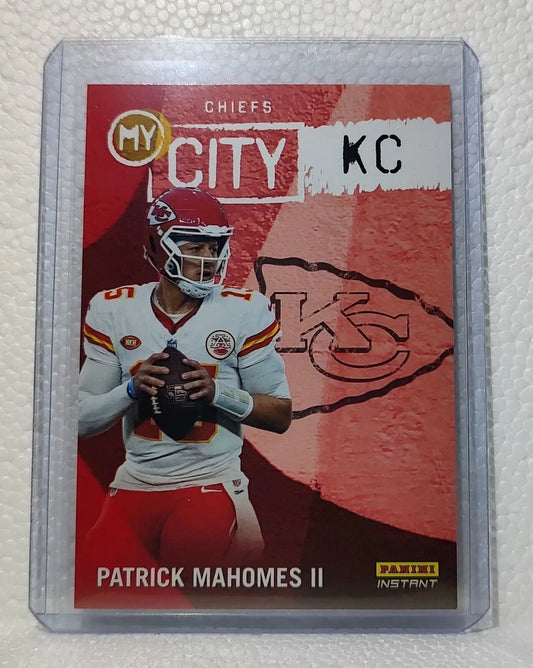 Patrick Mahomes II 2023 Panini NFL #14 My City Football Card Chiefs 1/344 - Football Card Single