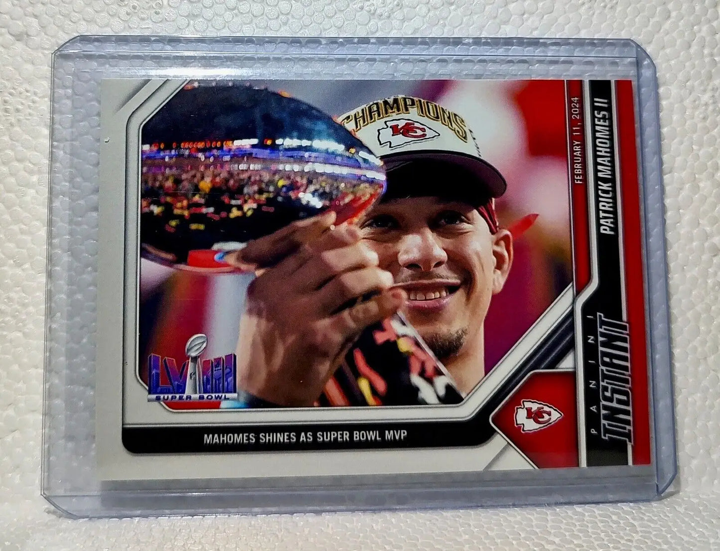 Patrick Mahomes II 2023 Panini NFL #213 Superbowl Card 1 of 1662 - Football Card Single