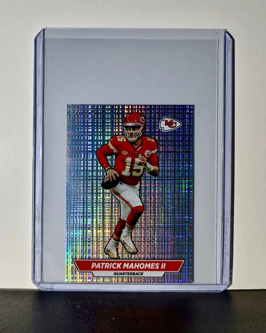 Patrick Mahomes II 2024 Panini NFL Sticker #250 Foil Kansas City Chiefs - Football Card Single