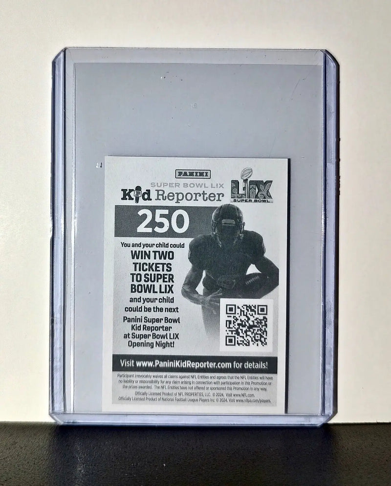 Patrick Mahomes II 2024 Panini NFL Sticker #250 Foil Kansas City Chiefs