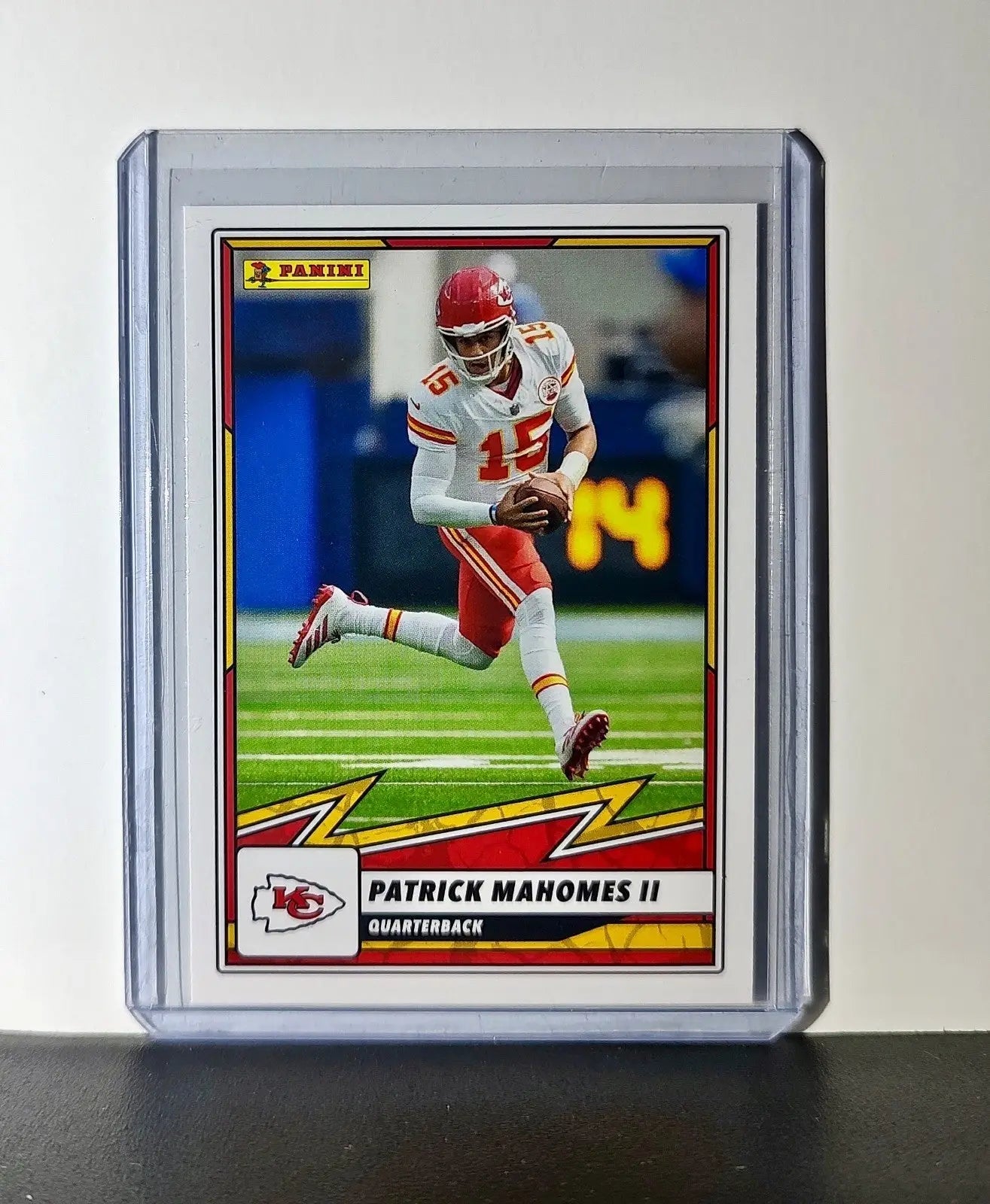 Patrick Mahomes II 2025 Panini NFL #15 Sticker Card Kansas City Chiefs - Football Card Single