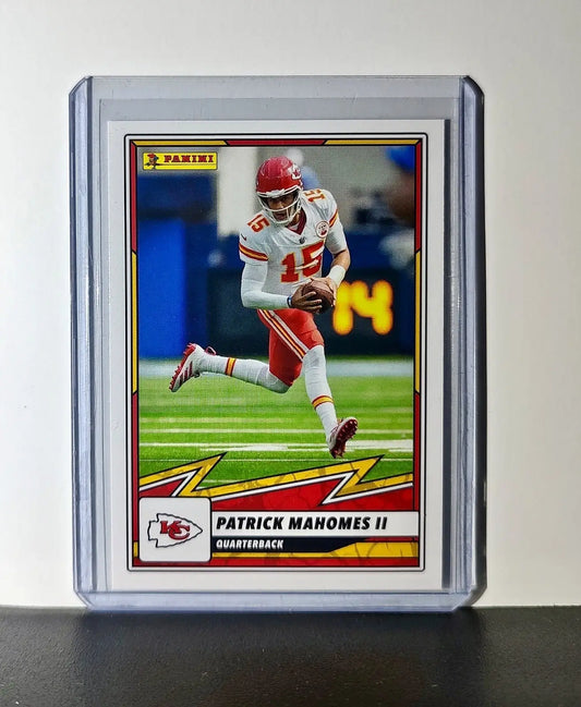 Patrick Mahomes II 2025 Panini NFL #15 Sticker Card Kansas City Chiefs - Football Card Single