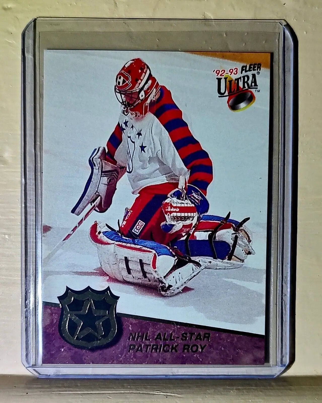 Patrick Roy 1992-93 Fleer Ultra All-Star #3 Hockey Card - Hockey Card Single