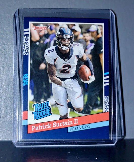 Patrick Surtain II 2021 Panini NFL Rated Rookie Retro #38 Rookie Card 1/2231 - Football Card Single