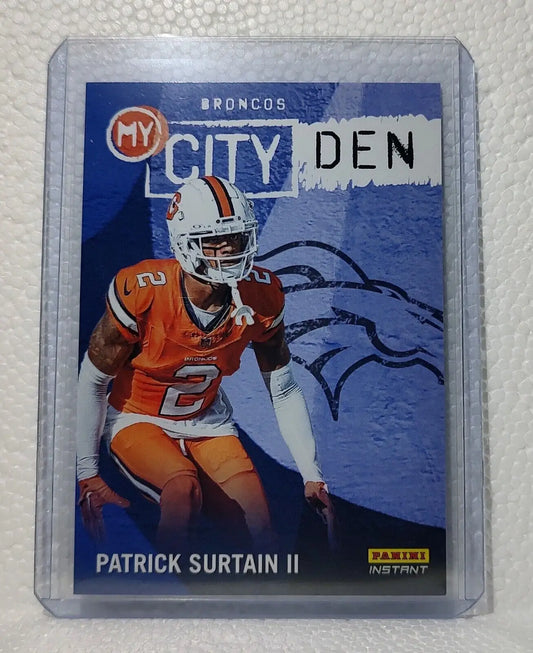 Patrick Surtain II 2023 Panini NFL #13 My City Football Card Broncos 1/344 - Football Card Single