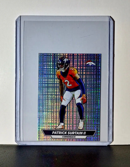 Patrick Surtain II 2024 Panini NFL Sticker #244 Foil Denver Broncos - Football Card Single