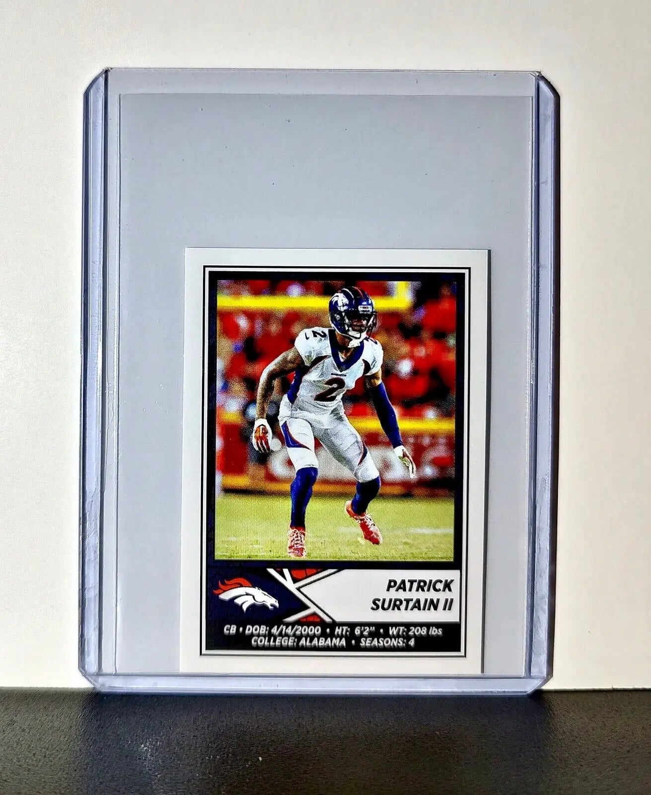 Patrick Surtain II 2024 Panini NFL Sticker #246 Denver Broncos - Football Card Single