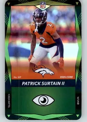 Patrick Surtain II - 2024 UNO Elite Core Edition - Green Foil - #169 - Football - Football Card Single