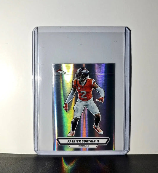 Patrick Surtain II 2025 Panini NFL #235 Foil Sticker Broncos - Football Card Single