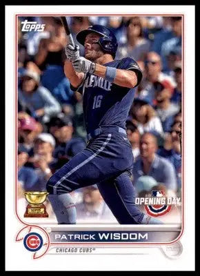 Patrick Wisdom 2022 Topps Opening Day #131 Chicago Cubs - Baseball Card Single