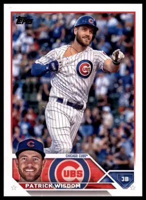 Patrick Wisdom 2023 Topps #120 Chicago Cubs - Baseball Card Single
