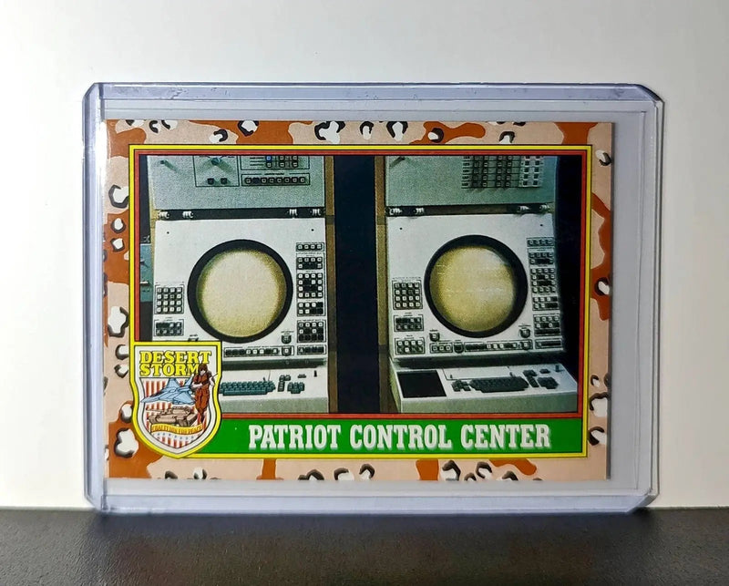 Patriot Control Center 1991 Topps Desert Storm #66 Card