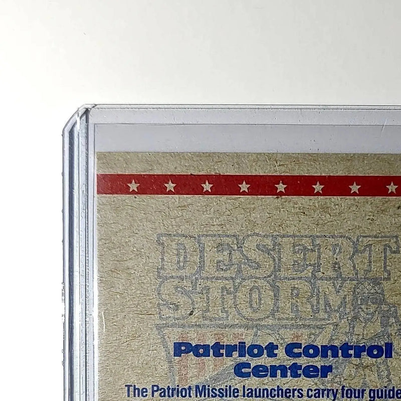 Patriot Control Center 1991 Topps Desert Storm #66 Card