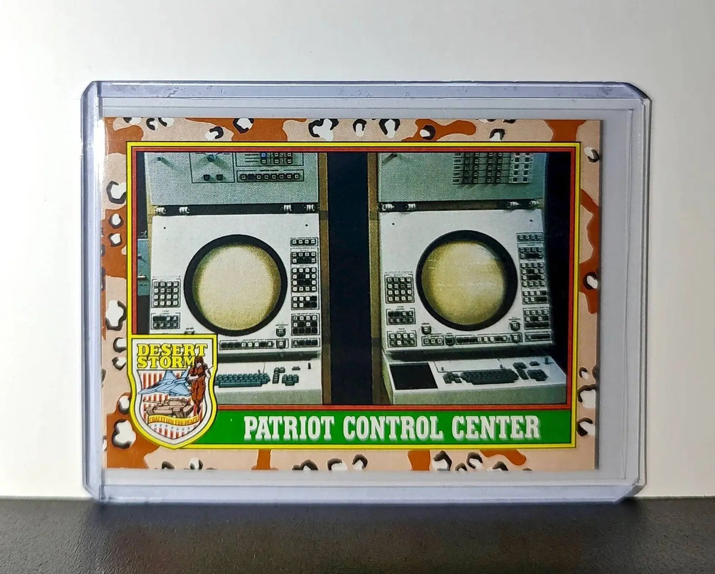 Patriot Control Center 1991 Topps Desert Storm #66 Card - Non-Sports Card Single