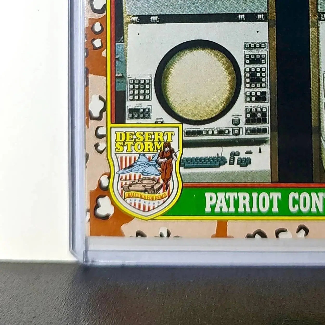 Patriot Control Center 1991 Topps Desert Storm #66 Card - Non-Sports Card Single