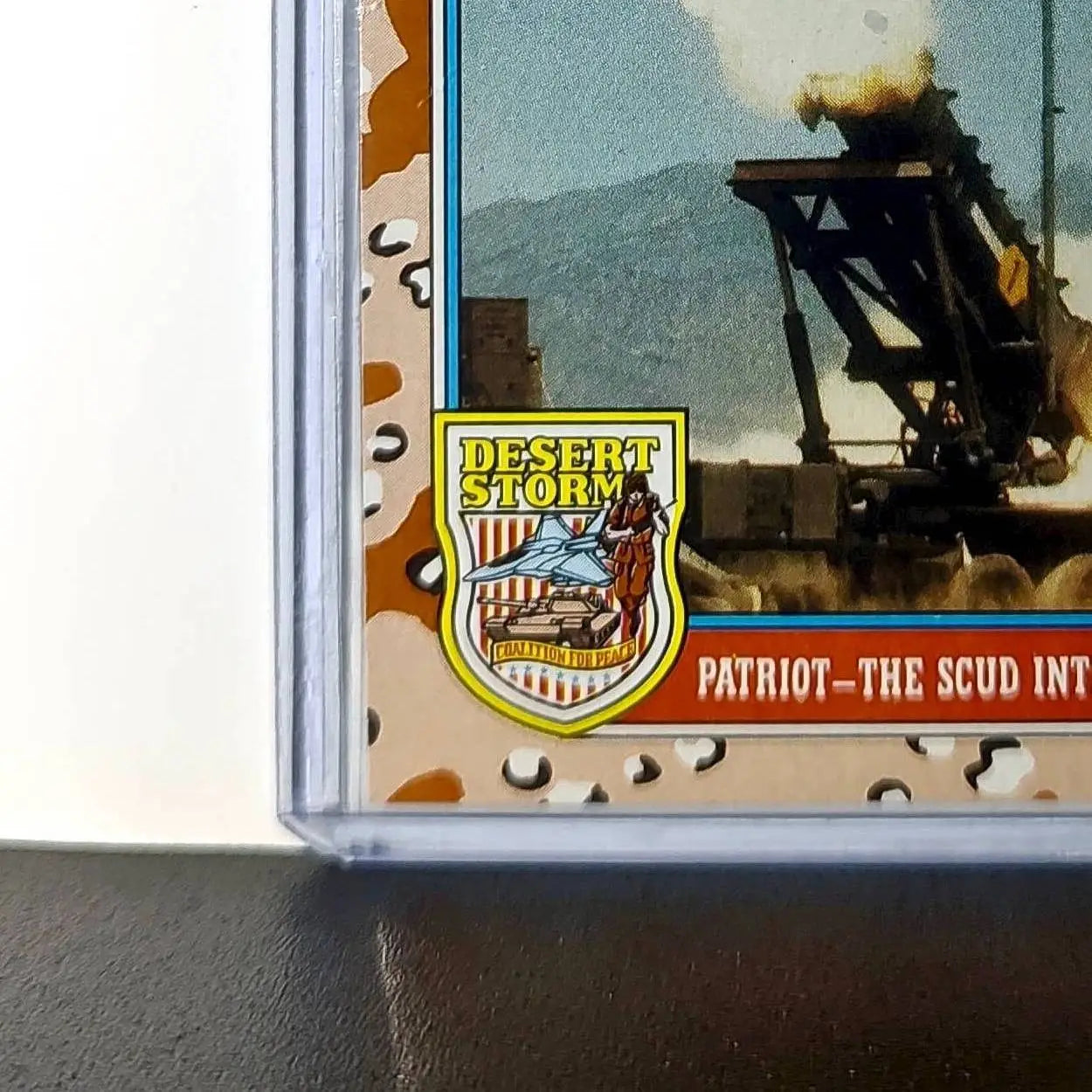 Patriot – The SCUD Interceptor 1991 Topps Desert Storm #166 Card - Other