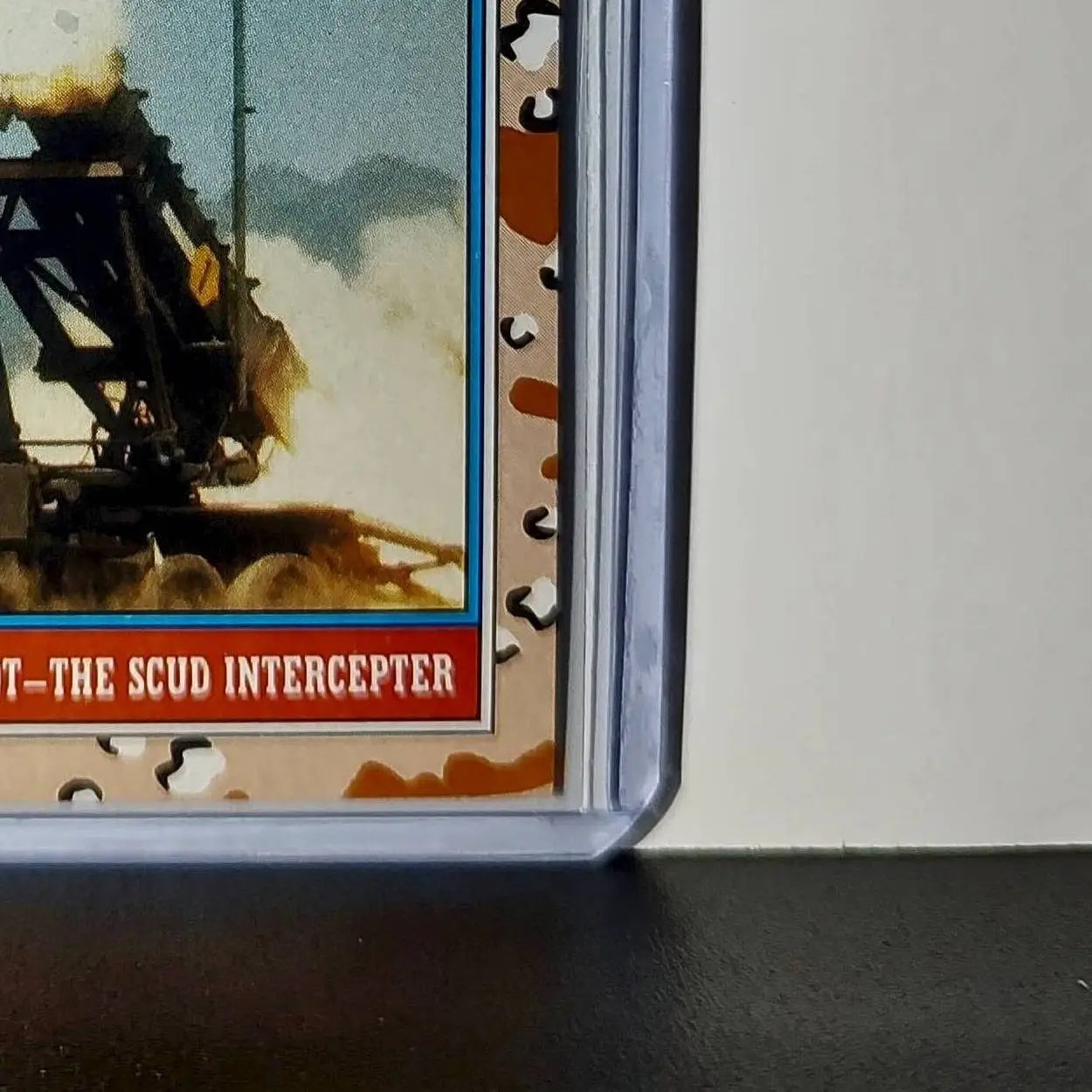 Patriot – The SCUD Interceptor 1991 Topps Desert Storm #166 Card - Other