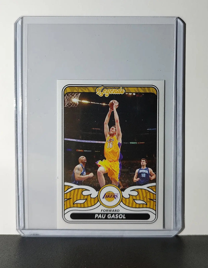 Pau Gasol Legends 2024-25 Panini NBA #505 Sticker Card Los Angeles Lakers