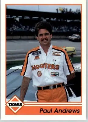 Paul Andrews - 1992 Traks - #171b - Racing - Racing Card Single