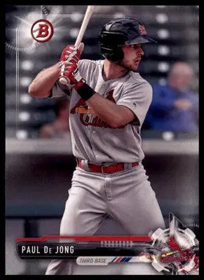 Paul De Jong 2017 Bowman Prospects #BP26 St. Louis Cardinals - Baseball Card Single
