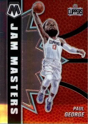 Paul George - 2020-21 Panini Mosaic - #8 - Jam Masters Basketball - Basketball Card Single