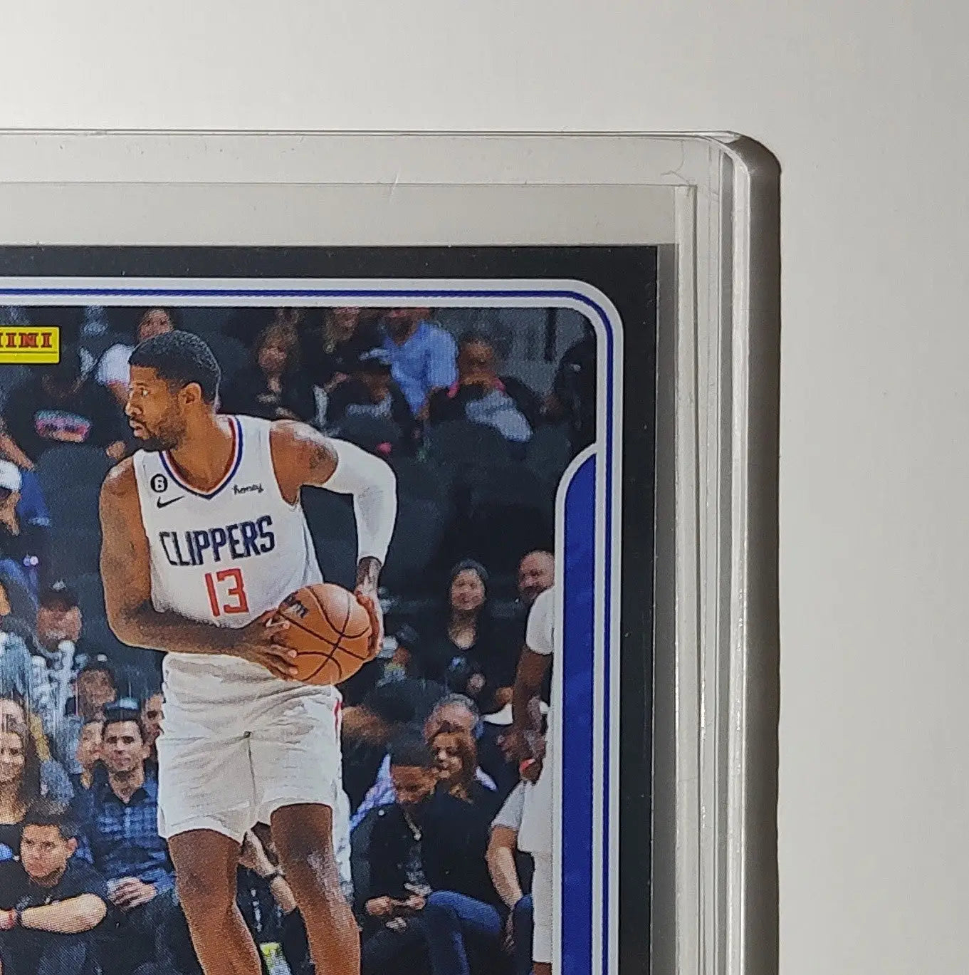 Paul George 2023-24 Panini NBA Sticker Foil Card #28 Los Angeles Clippers - Basketball Card Single