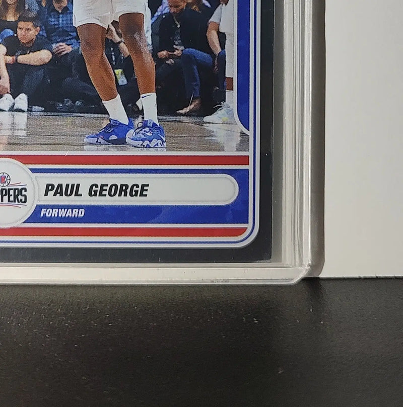 Paul George 2023-24 Panini NBA Sticker Foil Card #28 Los Angeles Clippers