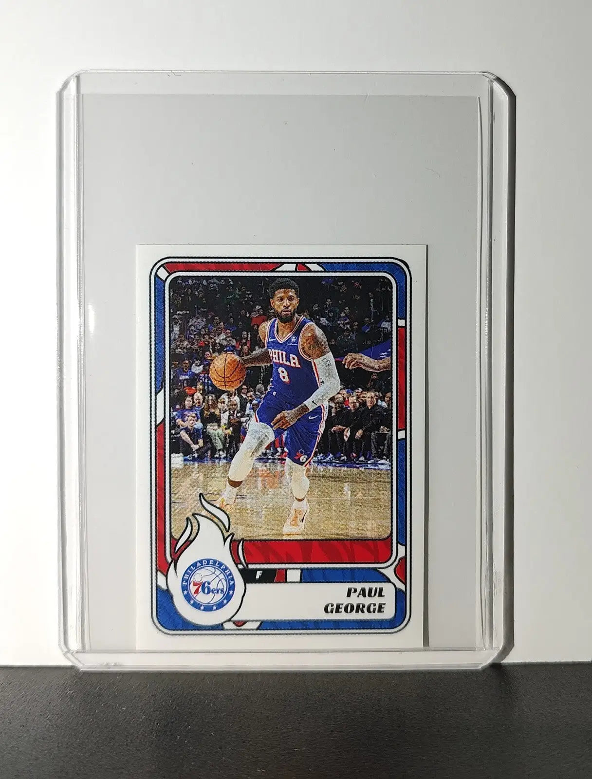 Paul George 2024-25 Panini NBA #257 Sticker Card Philadelphia 76ers - Basketball Card Single