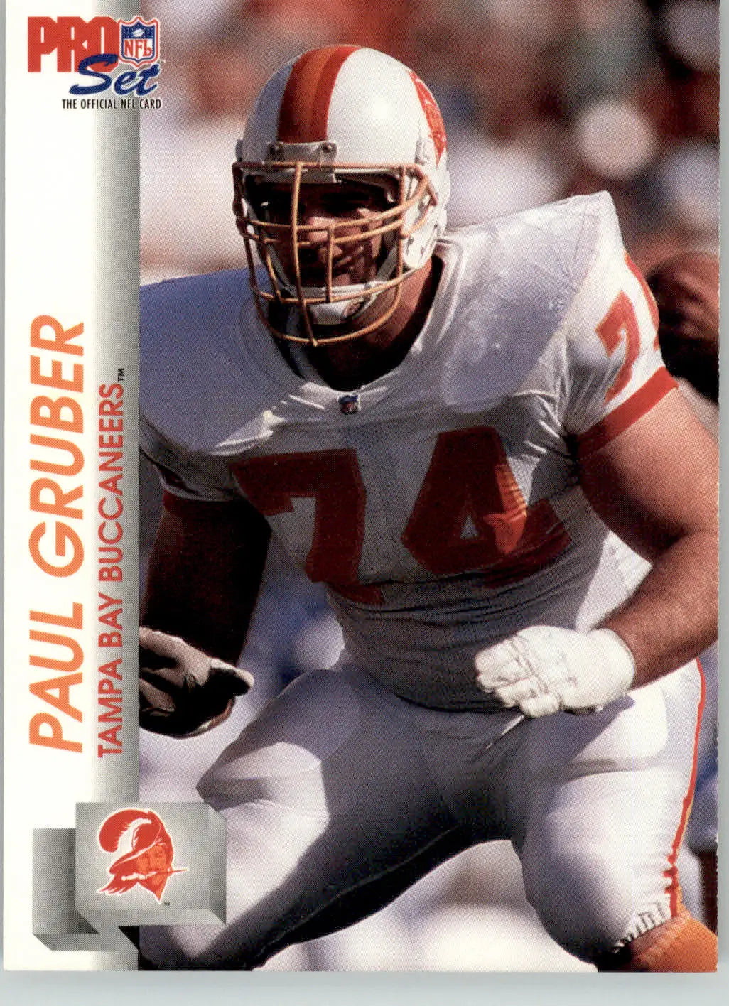 Paul Gruber - 1992 Pro Set - #666 - Football - Football Card Single