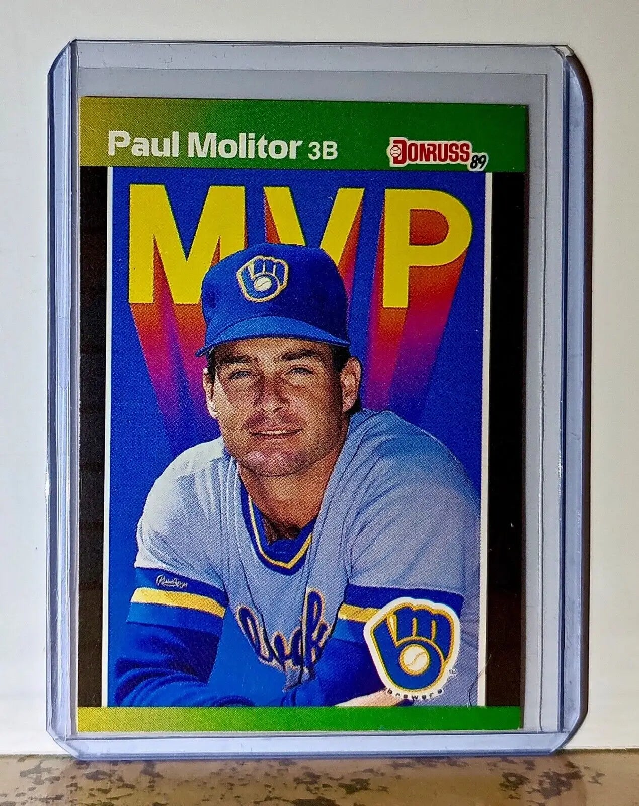 Paul Molitor 1989 Donruss MVP MLB #BC-9 Baseball Card Milwaukee Brewers - Baseball Card Single